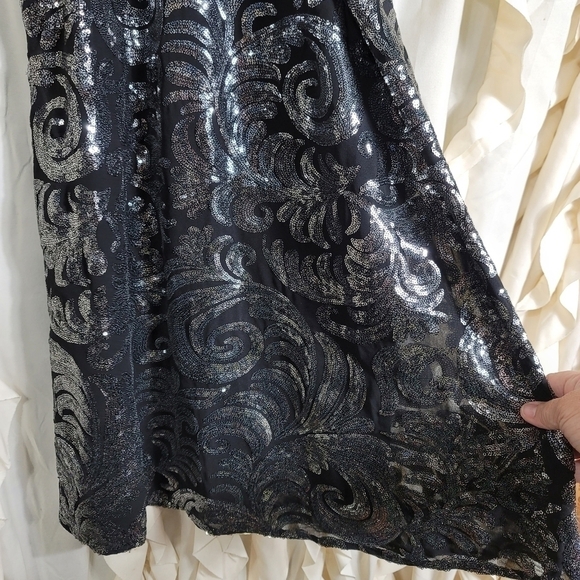 NWT Show Me Your Mumu Gomez Sparkle Dress Halter Sequin Mini Small Era Tour - Picture 11 of 12